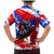Boricua Pride Rooster Flag Puerto Rico Family Matching Mermaid Dress and Hawaiian Shirt