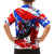 Boricua Pride Rooster Flag Puerto Rico Family Matching Off Shoulder Maxi Dress and Hawaiian Shirt