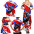 Boricua Pride Rooster Flag Puerto Rico Family Matching Summer Maxi Dress and Hawaiian Shirt