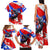 Boricua Pride Rooster Flag Puerto Rico Family Matching Tank Maxi Dress and Hawaiian Shirt