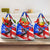Boricua Pride Rooster Flag Puerto Rico Grocery Bag