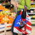 Boricua Pride Rooster Flag Puerto Rico Grocery Bag
