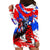 Boricua Pride Rooster Flag Puerto Rico Hoodie Dress