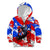 Boricua Pride Rooster Flag Puerto Rico Kid Hoodie