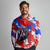 Boricua Pride Rooster Flag Puerto Rico Long Sleeve Polo Shirt