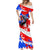 Boricua Pride Rooster Flag Puerto Rico Mermaid Dress