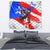 Boricua Pride Rooster Flag Puerto Rico Tapestry