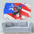 Boricua Pride Rooster Flag Puerto Rico Tapestry