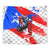 Boricua Pride Rooster Flag Puerto Rico Tapestry