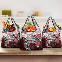 Haida Orca and Eagle Battle Grocery Bag Canada Pacific Northwest Tribal Art