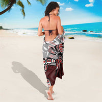 Haida Orca and Eagle Battle Sarong Canada Pacific Northwest Tribal Art