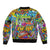 Hip Hop Graffiti Art Bomber Jacket Black Power - Wonder Print Shop
