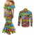 hip-hop-graffiti-art-couples-matching-mermaid-dress-and-long-sleeve-button-shirts-black-power