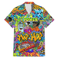 Hip Hop Graffiti Art Family Matching Mermaid Dress and Hawaiian Shirt Black Power - Wonder Print Shop