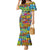 Hip Hop Graffiti Art Family Matching Mermaid Dress and Hawaiian Shirt Black Power - Wonder Print Shop