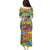 Hip Hop Graffiti Art Family Matching Puletasi Dress and Hawaiian Shirt Black Power - Wonder Print Shop