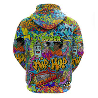 Hip Hop Graffiti Art Hoodie Black Power - Wonder Print Shop
