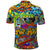 Hip Hop Graffiti Art Polo Shirt Black Power - Wonder Print Shop