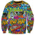 Hip Hop Graffiti Art Sweatshirt Black Power - Wonder Print Shop