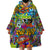 Hip Hop Graffiti Art Wearable Blanket Hoodie Black Power - Wonder Print Shop