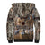 Wild Deer Hunting Sherpa Hoodie Realtree Buck and Doe - Wonder Print Shop