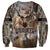 Wild Deer Hunting Sweatshirt Realtree Buck and Doe - Wonder Print Shop