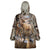 Wild Deer Hunting Wearable Blanket Hoodie Realtree Buck and Doe - Wonder Print Shop