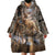 Wild Deer Hunting Wearable Blanket Hoodie Realtree Buck and Doe - Wonder Print Shop
