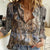 Wild Deer Hunting Women Casual Shirt Realtree Buck and Doe - Wonder Print Shop
