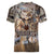 Wild Deer Hunting Women V Neck T Shirt Realtree Buck and Doe - Wonder Print Shop