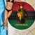 Personalized Queen In Pan-African Colors Beach Blanket Egyptian Beautiful Goddess - Wonder Print Shop