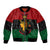 Personalized Queen In Pan-African Colors Bomber Jacket Egyptian Beautiful Goddess - Wonder Print Shop