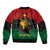 Personalized Queen In Pan-African Colors Bomber Jacket Egyptian Beautiful Goddess - Wonder Print Shop