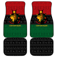 Personalized Queen In Pan-African Colors Car Mats Egyptian Beautiful Goddess - Wonder Print Shop
