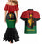 Personalized Queen In Pan-African Colors Couples Matching Mermaid Dress and Hawaiian Shirt Egyptian Beautiful Goddess
