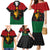 Personalized Queen In Pan-African Colors Family Matching Mermaid Dress and Hawaiian Shirt Egyptian Beautiful Goddess - Wonder Print Shop