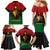 Personalized Queen In Pan-African Colors Family Matching Mermaid Dress and Hawaiian Shirt Egyptian Beautiful Goddess - Wonder Print Shop