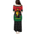 Personalized Queen In Pan-African Colors Family Matching Puletasi and Hawaiian Shirt Egyptian Beautiful Goddess