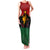 Personalized Queen In Pan-African Colors Family Matching Tank Maxi Dress and Hawaiian Shirt Egyptian Beautiful Goddess - Wonder Print Shop