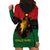 Personalized Queen In Pan-African Colors Hoodie Dress Egyptian Beautiful Goddess
