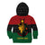 Personalized Queen In Pan-African Colors Kid Hoodie Egyptian Beautiful Goddess - Wonder Print Shop