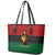 Personalized Queen In Pan-African Colors Leather Tote Bag Egyptian Beautiful Goddess - Wonder Print Shop