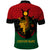Personalized Queen In Pan-African Colors Polo Shirt Egyptian Beautiful Goddess - Wonder Print Shop