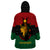 Personalized Queen In Pan-African Colors Wearable Blanket Hoodie Egyptian Beautiful Goddess