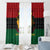 Personalized Queen In Pan-African Colors Window Curtain Egyptian Beautiful Goddess - Wonder Print Shop