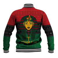Personalized Pharaoh In Pan-African Colors Baseball Jacket Ancient Egypt - Wonder Print Shop