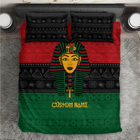 Personalized Pharaoh In Pan-African Colors Bedding Set Ancient Egypt - Wonder Print Shop