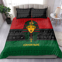 Personalized Pharaoh In Pan-African Colors Bedding Set Ancient Egypt - Wonder Print Shop