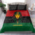 Personalized Pharaoh In Pan-African Colors Bedding Set Ancient Egypt