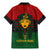 Personalized Pharaoh In Pan-African Colors Family Matching Mermaid Dress and Hawaiian Shirt Ancient Egypt